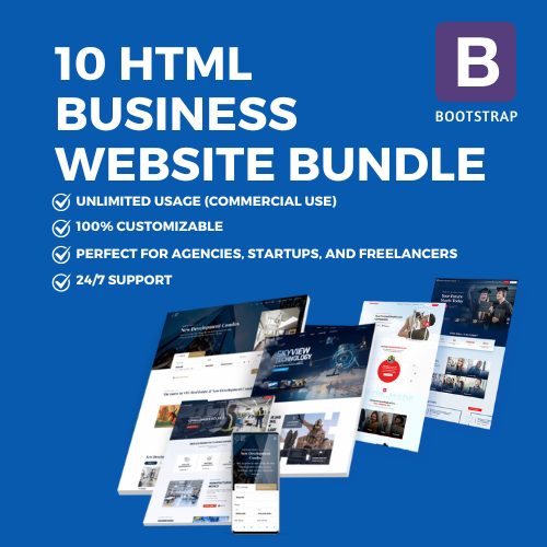 HTML Website Template Bundle – Inspirenix Digital